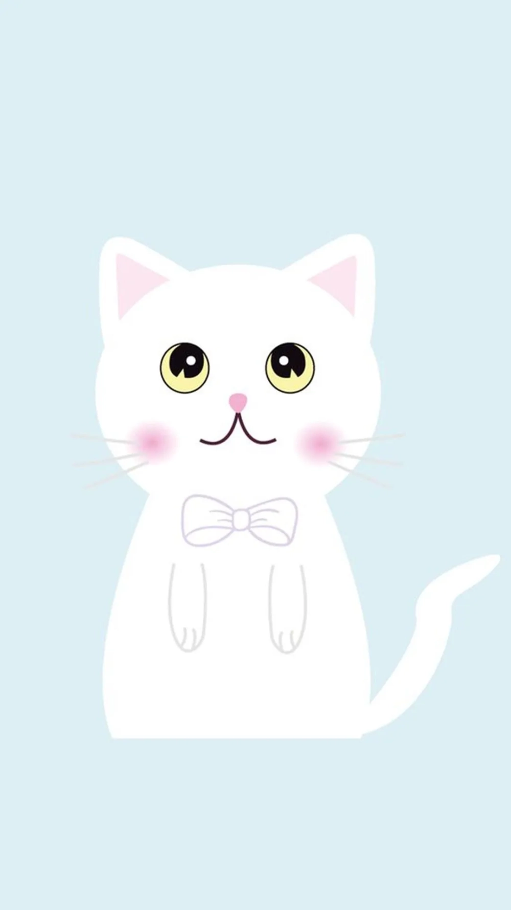 Ảnh nền điện thoại mèo cute khiến màn hình thêm dễ thương