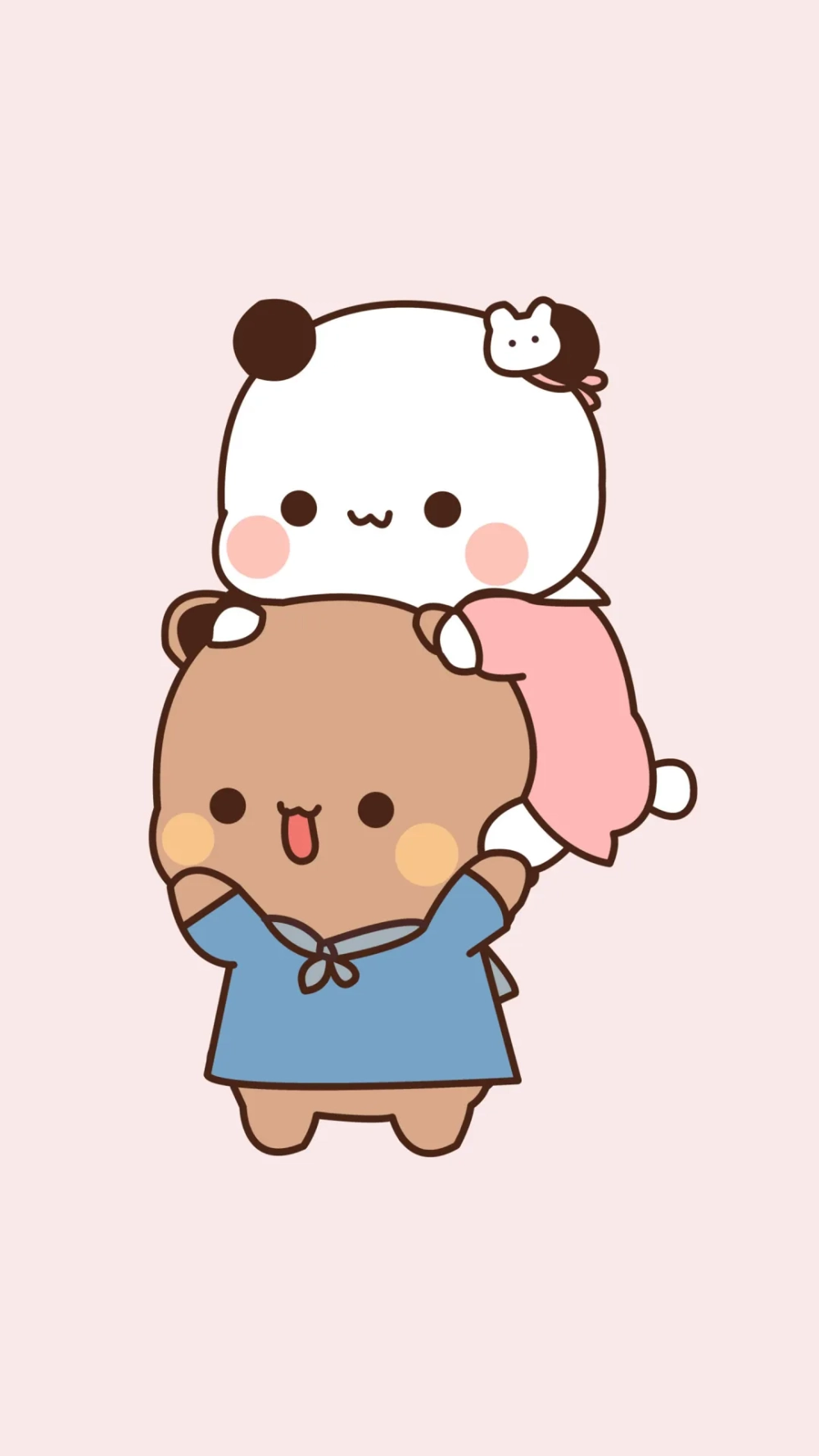 Hình nền điện thoại con gấu cute làm bừng sáng màn hình của bạn
