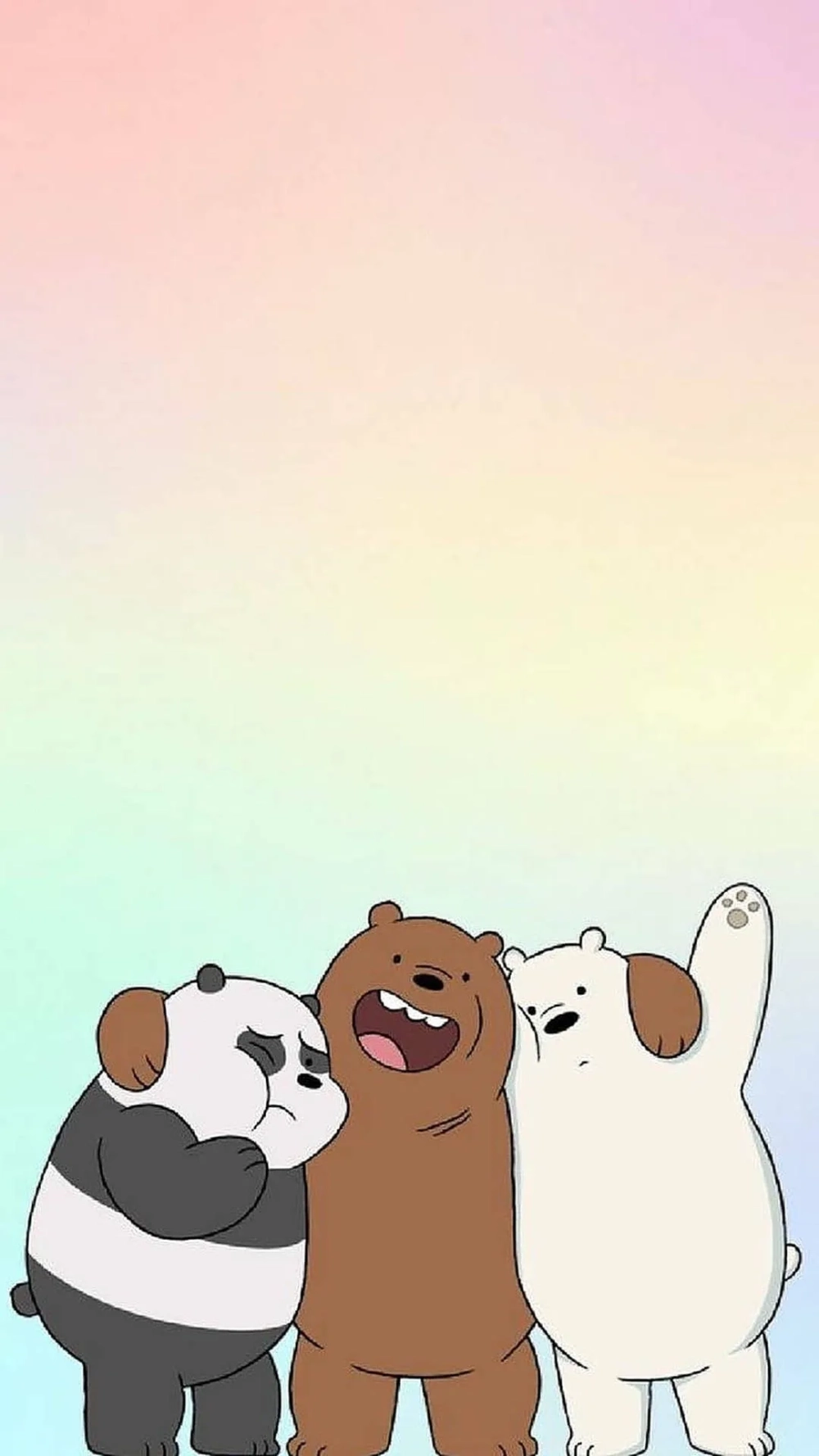 Hình nền điện thoại gấu cute mang đến vẻ dễ thương cho màn hình