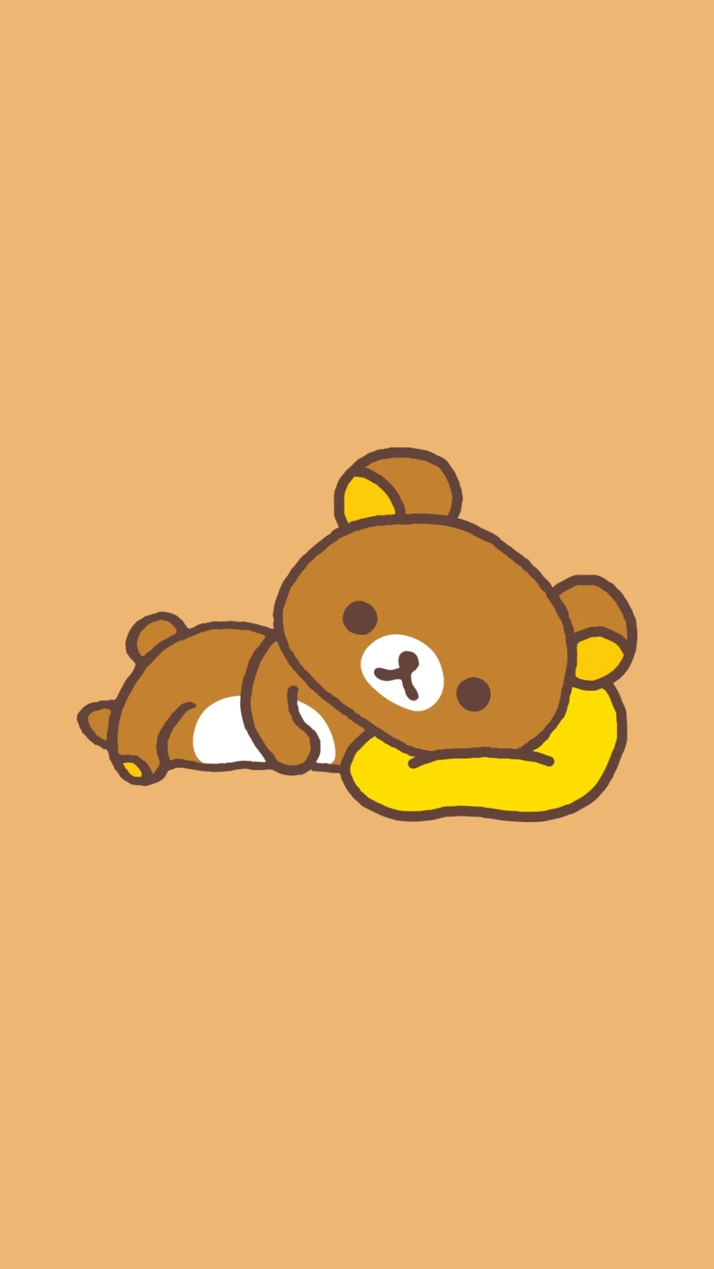 Ảnh nền điện thoại cute gấu tạo điểm nhấn cho màn hình điện thoại