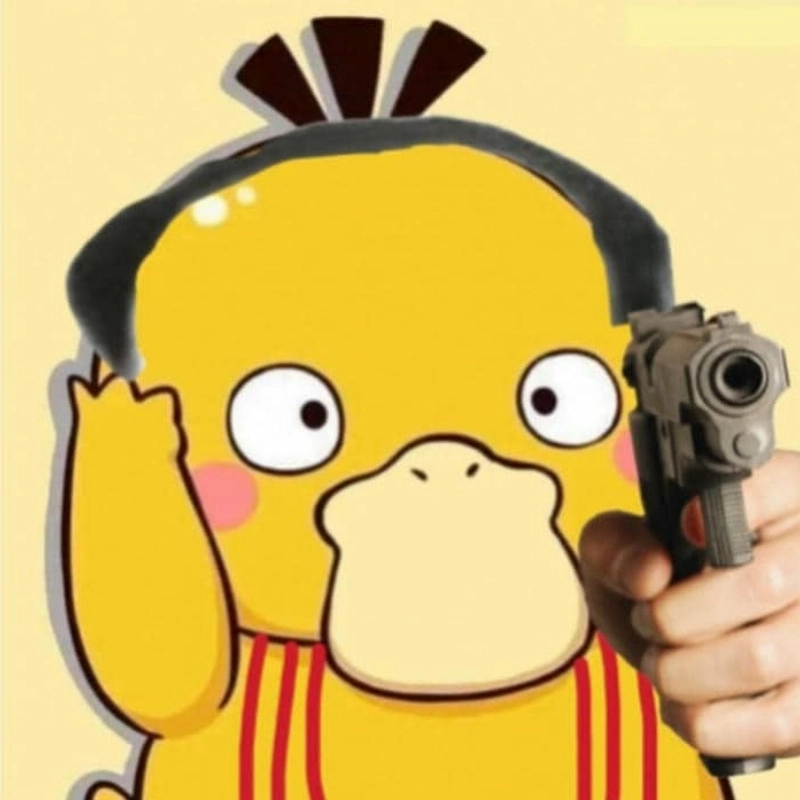 Không thể bỏ lỡ meme ảnh con vịt cầm dao cực ngầu