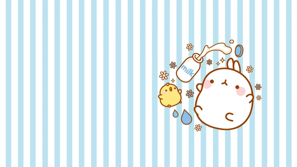 Làm mới màn hình với hình nền máy tính dễ thương cute