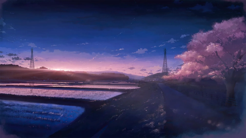 Hình ảnh phong cảnh đẹp anime đưa bạn vào thế giới sống động