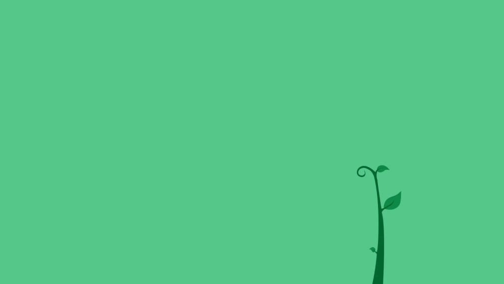 Hình nền powerpoint đơn giản màu xanh lá cây mang đến sự tươi mới