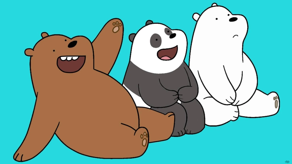 Hình nền chúng tôi đơn giản là gấu con dễ thương và hài hòa