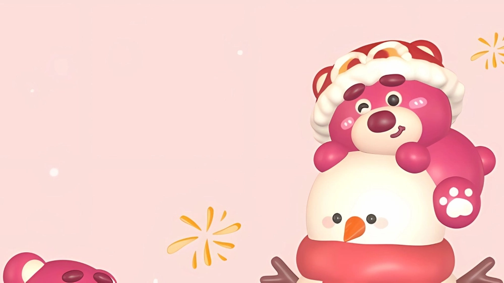 Khám phá hình nền gấu dâu lotso cho máy tính