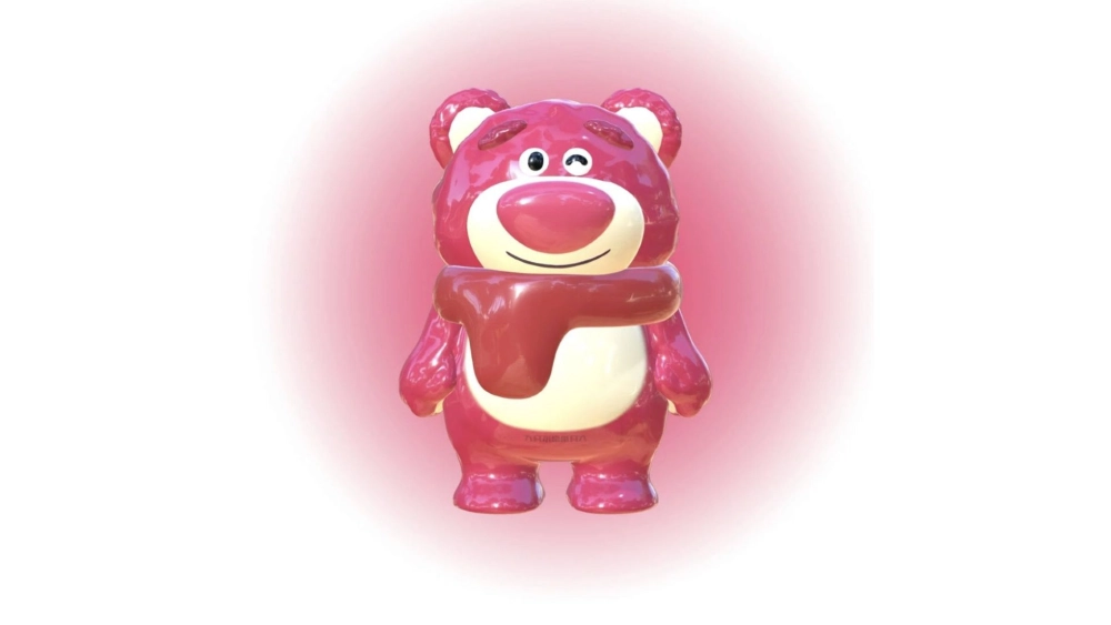Hình nền gấu dâu cute 3d cực đẹp