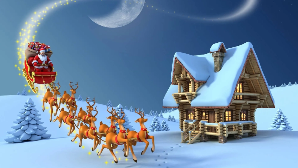 Cùng hình nền noel cho máy tính tạo ra không khí Noel trên màn hình