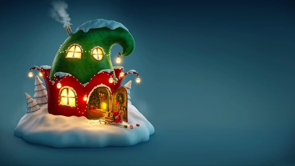 Cập nhật hình nền noel cute cho máy tính để thêm phần dễ thương