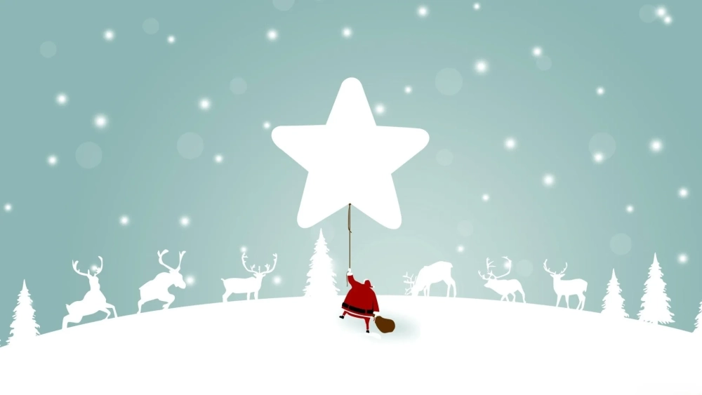 Hình nền noel full hd mang đến chất lượng hình ảnh sắc nét và chân thực