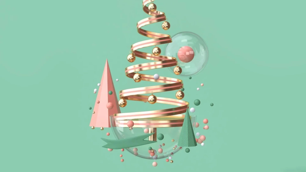 Cây thông noel đẹp như trong truyện cổ tích với hình nền cây thông noel đẹp
