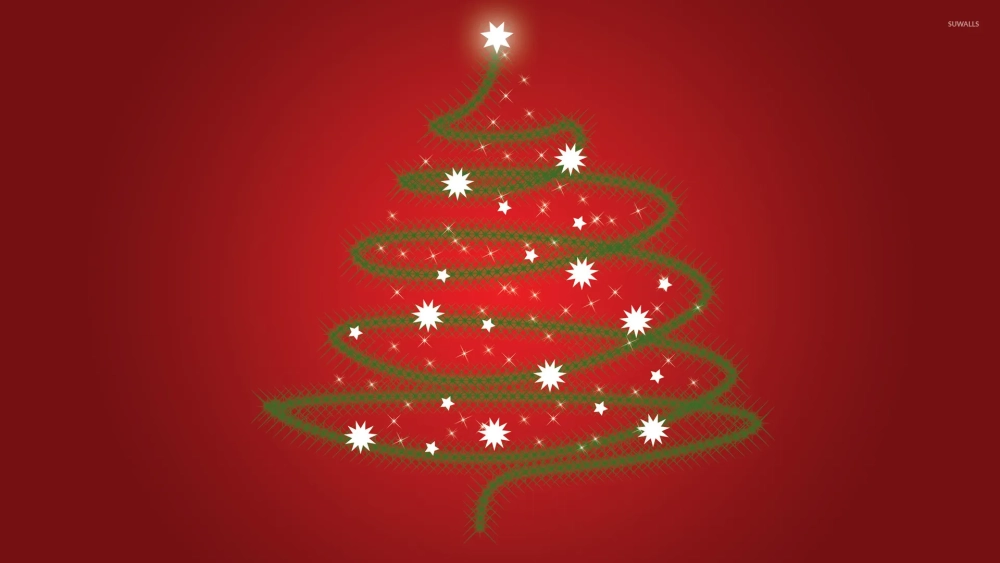 Hình nền cây thông noel mang đến không khí tươi vui cho mọi không gian