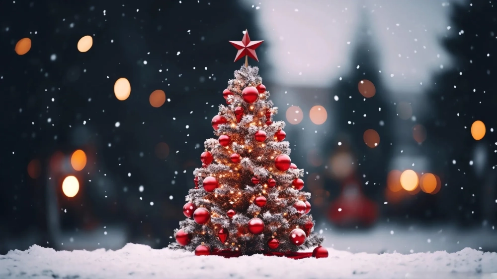 Sẵn sàng đón Noel với hình nền máy tính giáng sinh 4k sắc nét