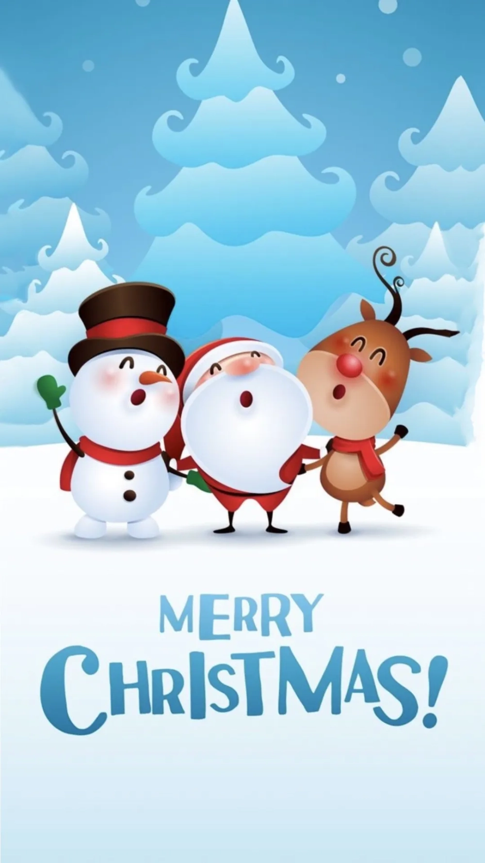 Tạo không khí lễ hội cùng hình nền điện thoại noel cute