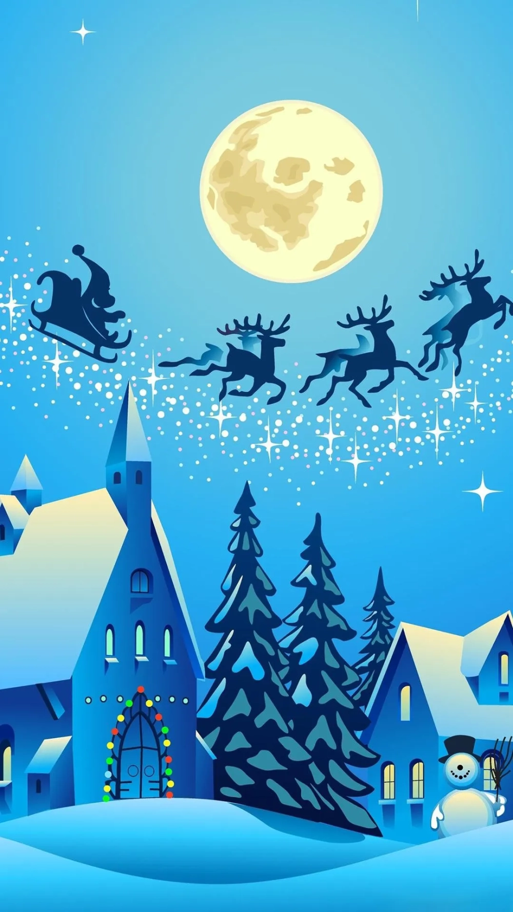 Chào đón mùa lễ với hình nền giáng sinh noel lung linh trên màn hình điện thoại