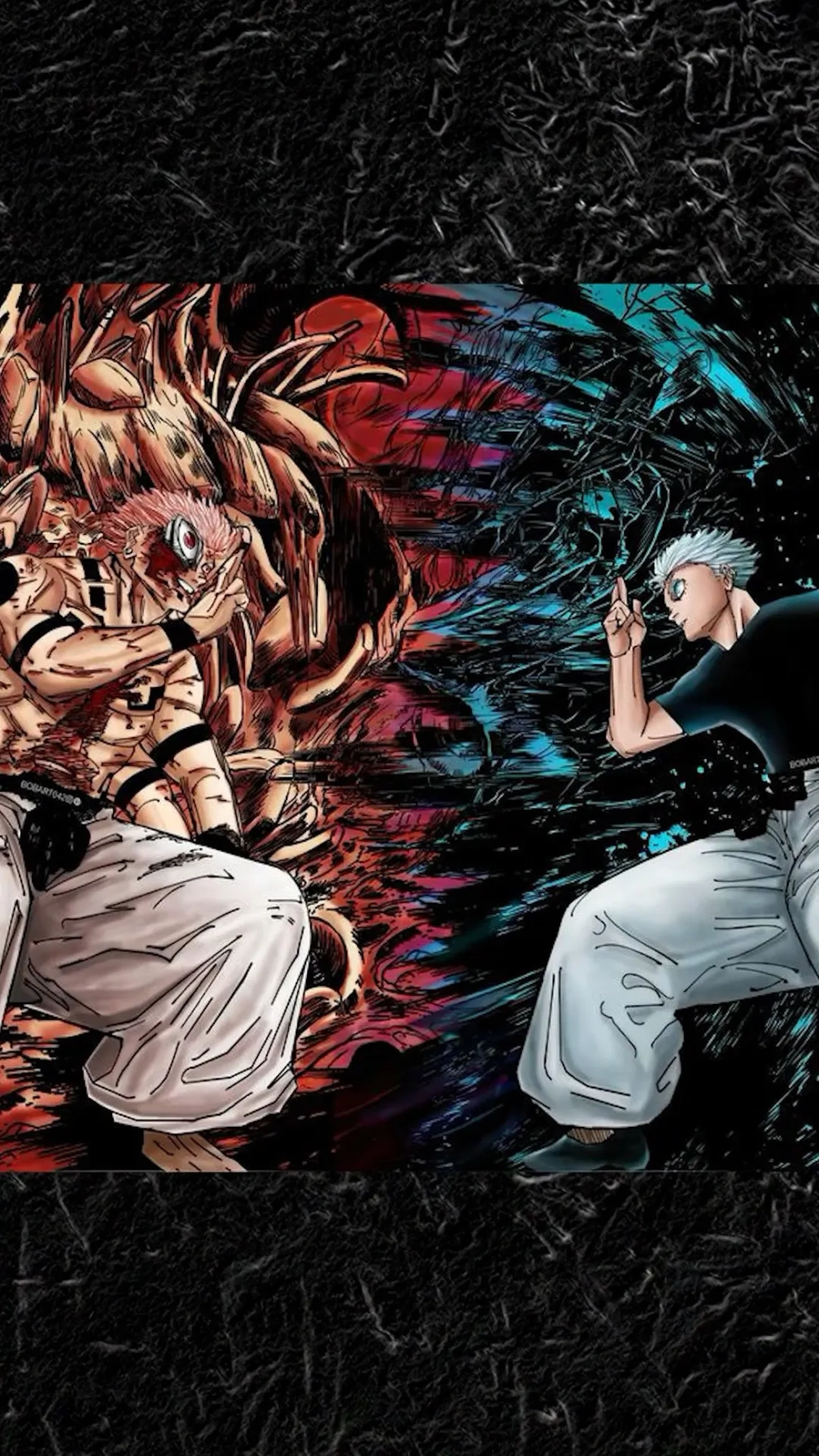 Tải ngay hình nền Gojo vs Sukuna 4K chất lượng cao