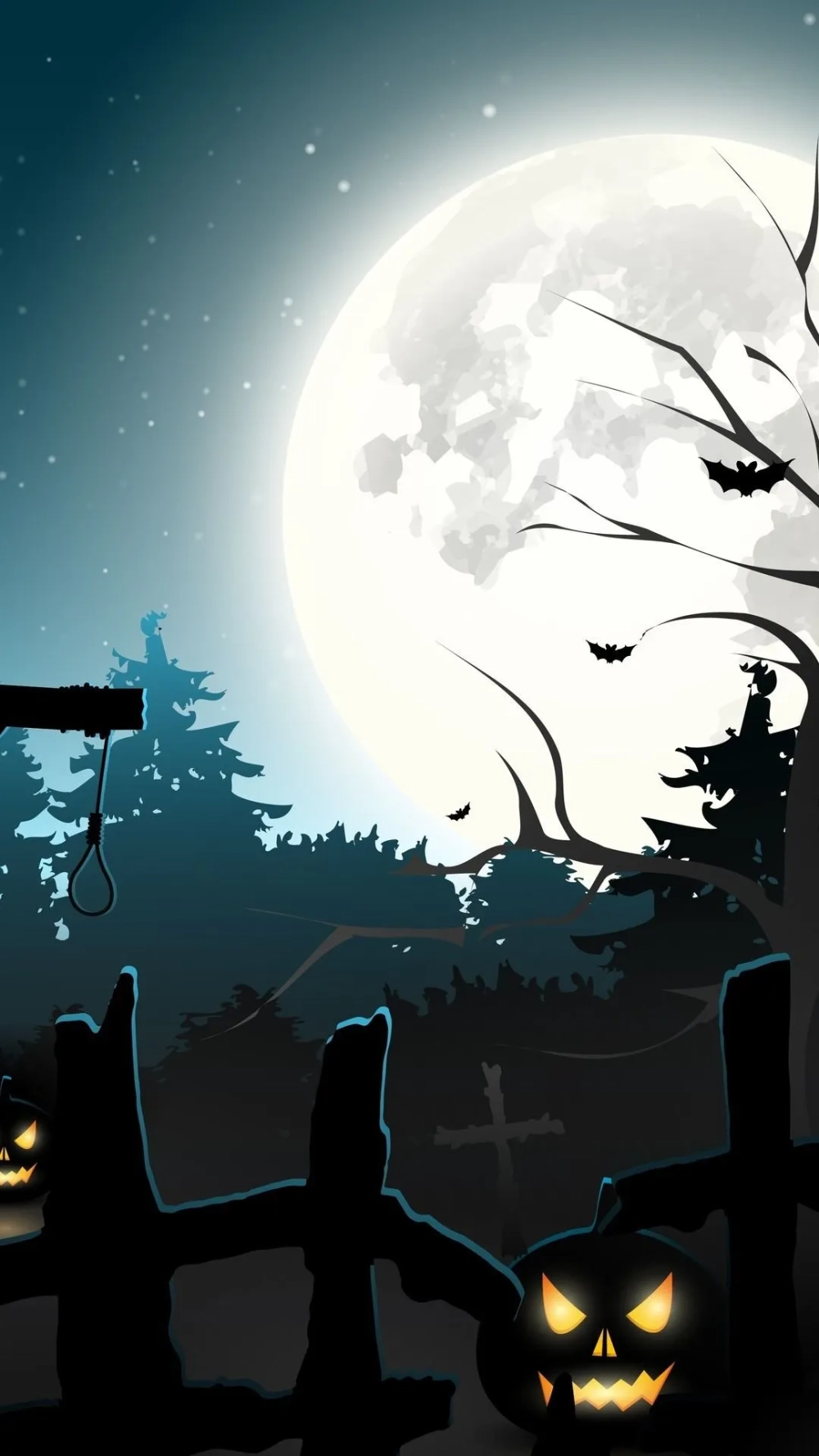 Trang trí smartphone với hình nền điện thoại halloween cute