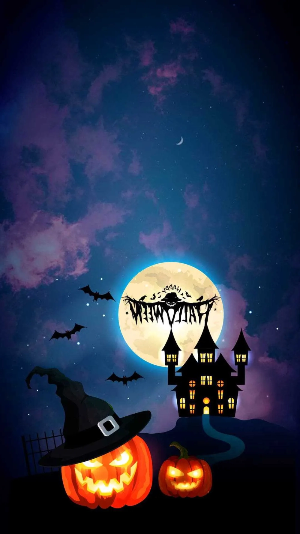 Bộ sưu tập nền halloween chất lượng cao cho di động