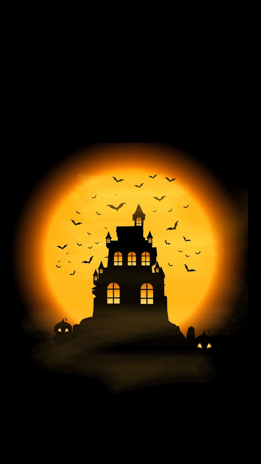 Tạo không gian độc đáo với phông nền halloween