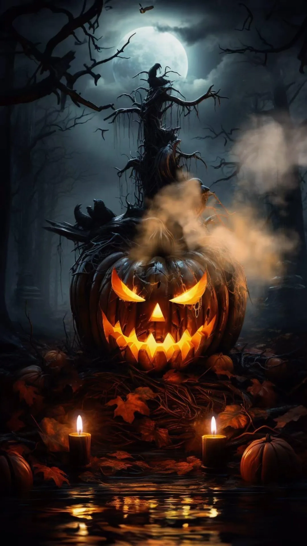 Hình nền halloween dễ thương cho smartphone của bạn
