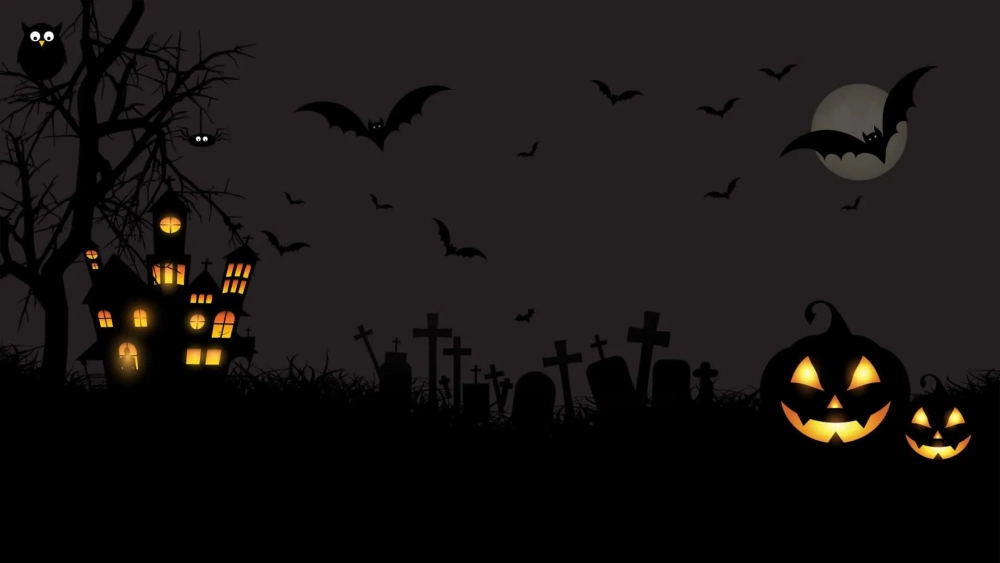 Trang trí desktop với nền halloween đẹp và sắc nét