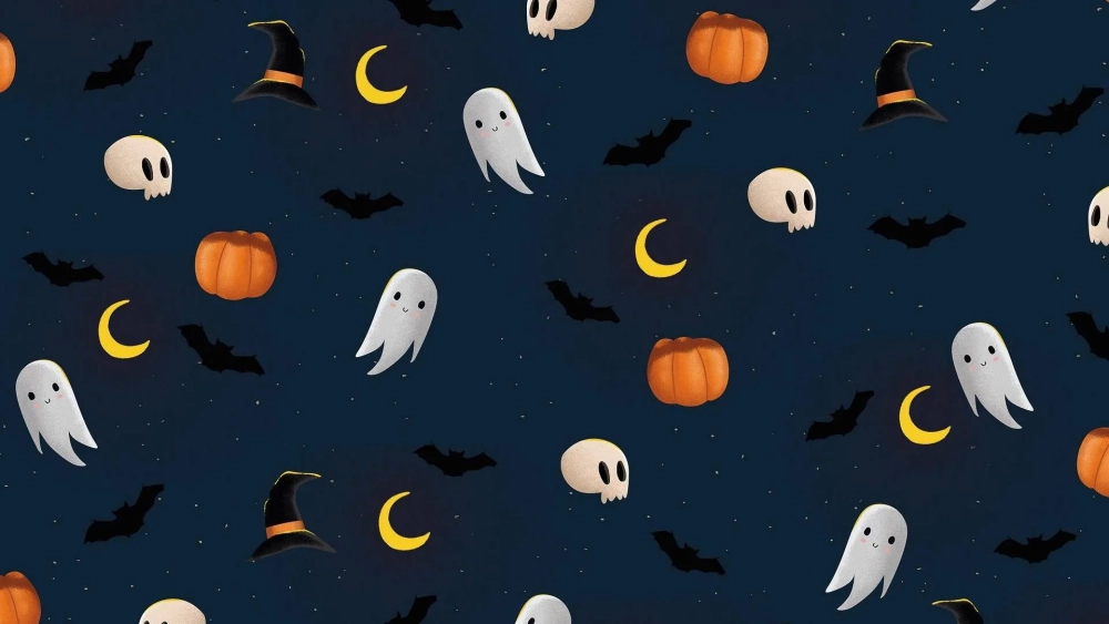 Đổi mới desktop với hình nền halloween anime độc đáo