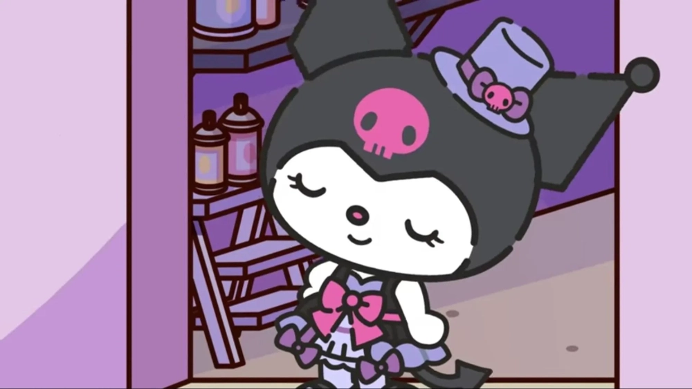 Mê mẩn trước bộ hình nền đẹp cute Kuromi hot nhất hiện nay