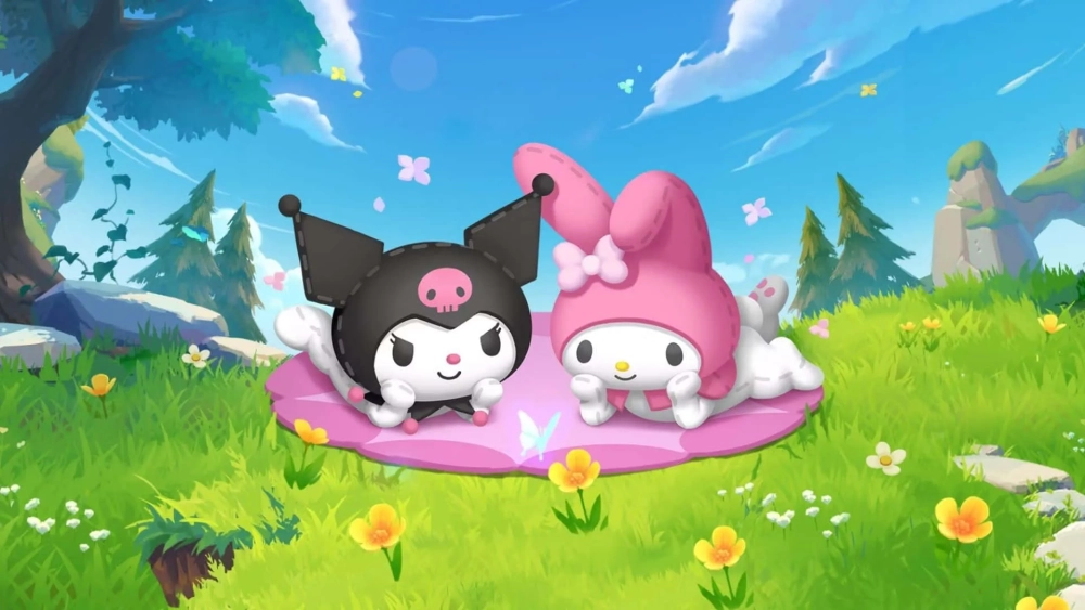Cá tính hơn với hình nền Kuromi ngầu anime cực chất