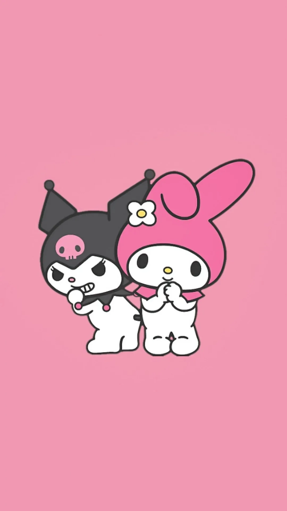 Độc đáo với hình nền điện thoại Kuromi và Cinnamoroll cực cool