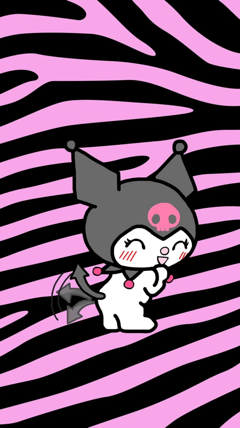 Sống động và đáng yêu với hình nền Kuromi cute sắc nét