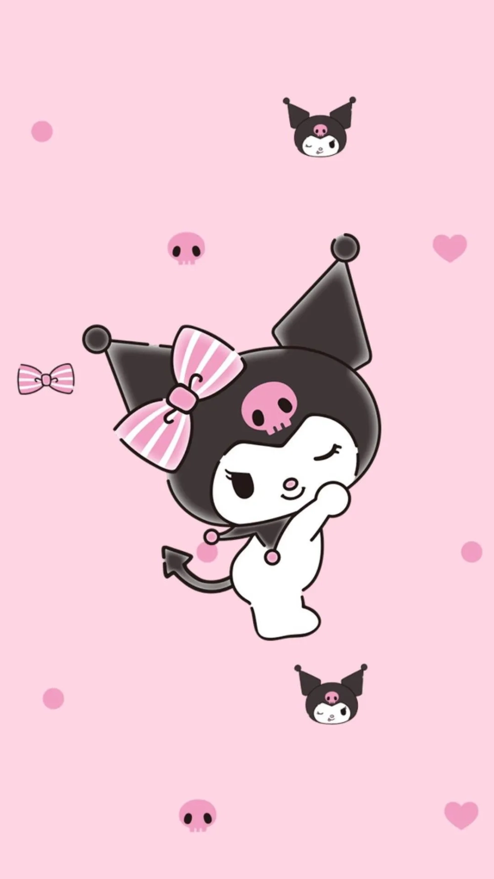 Thêm nét cá tính với cute hình nền Kuromi ngầu cực chất