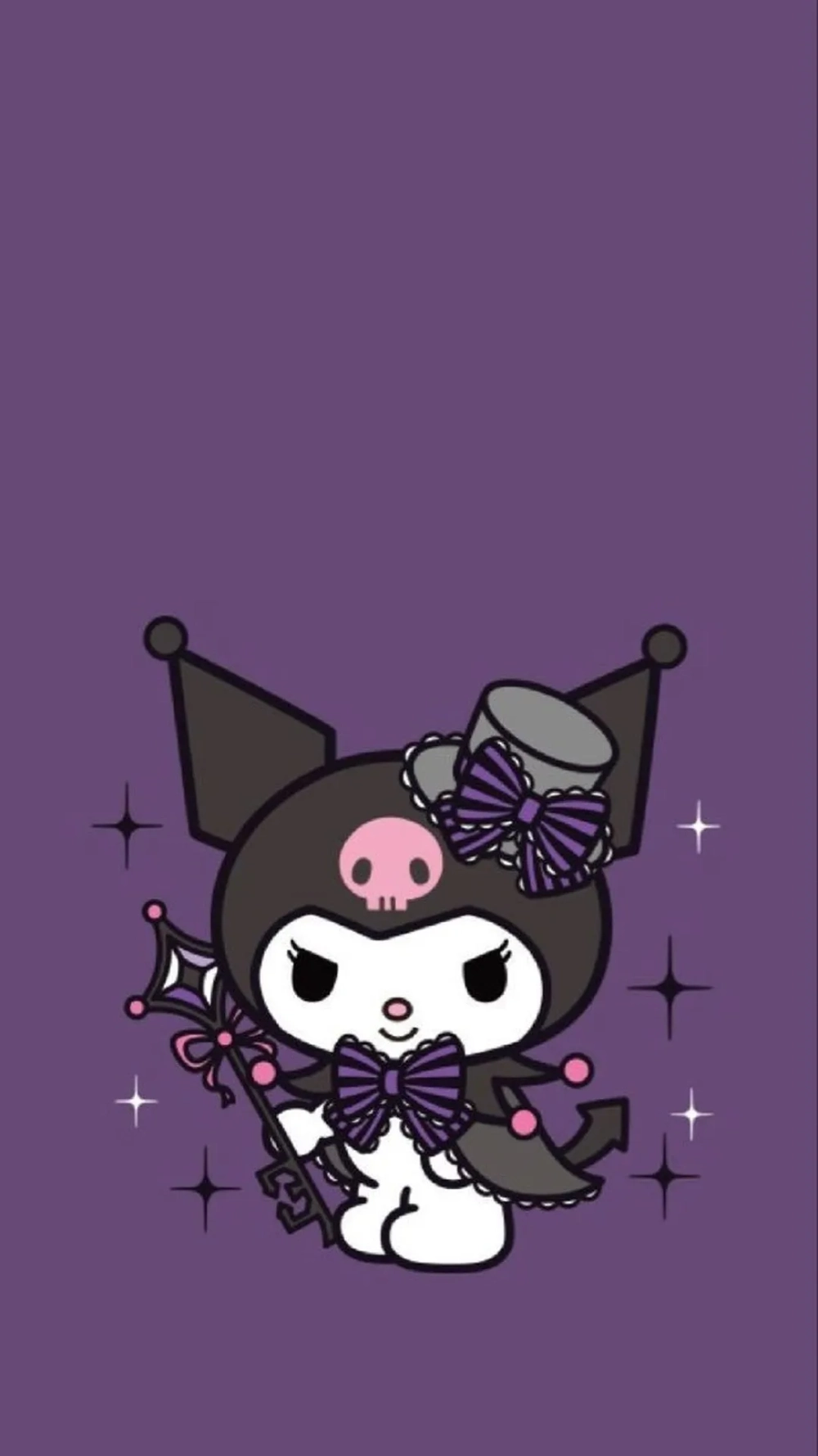 Không thể bỏ qua ảnh hình nền Kuromi dễ thương nhất