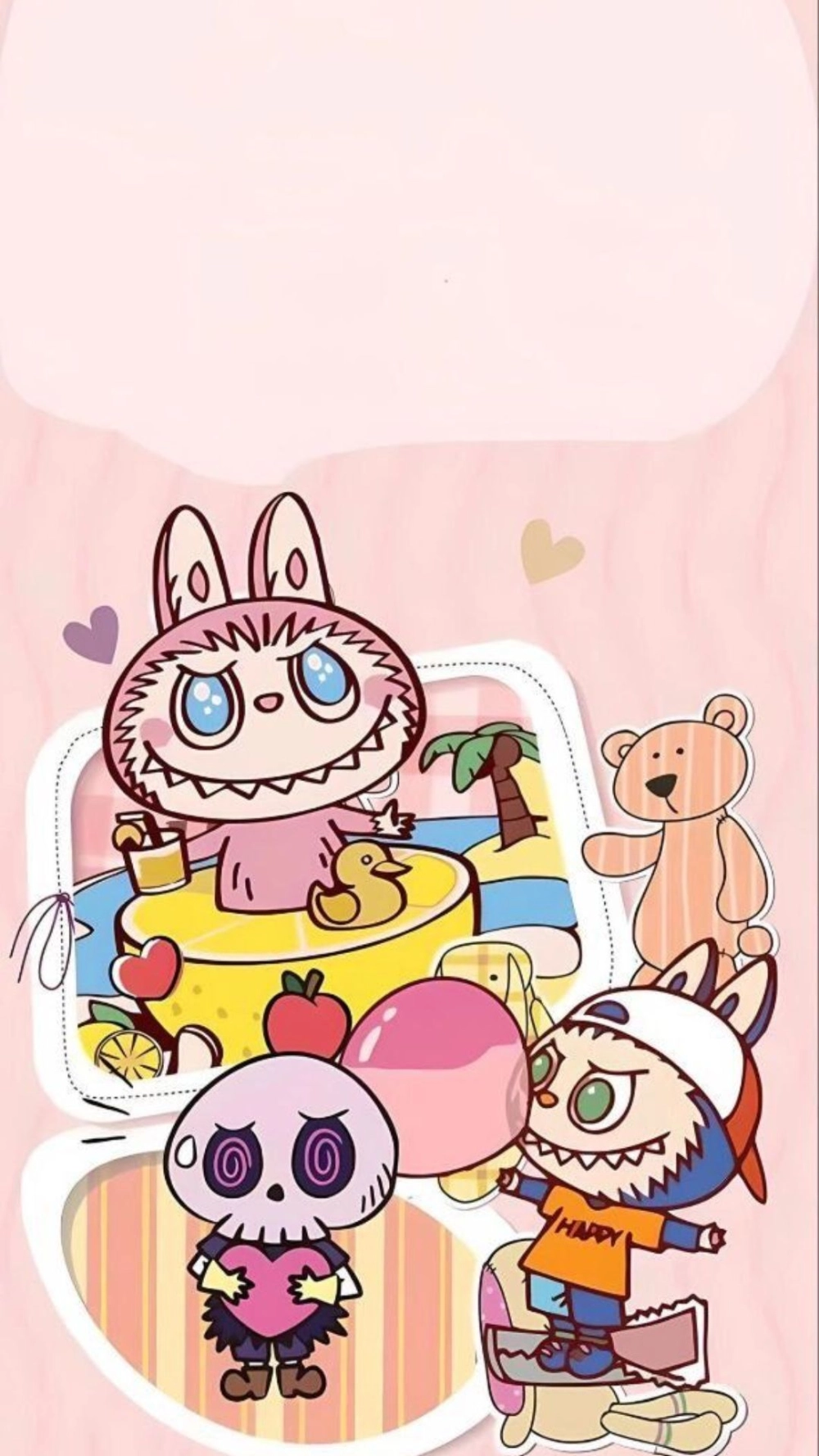 Hình nền Labubu siêu cute dành riêng cho fan