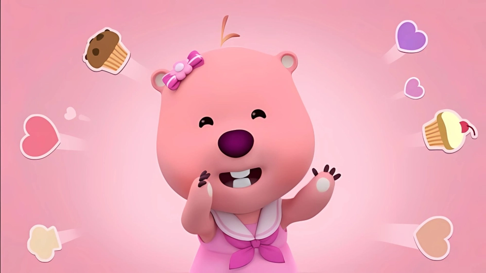 Biến góc làm việc thêm đáng yêu với hình nền Loopy cho máy tính