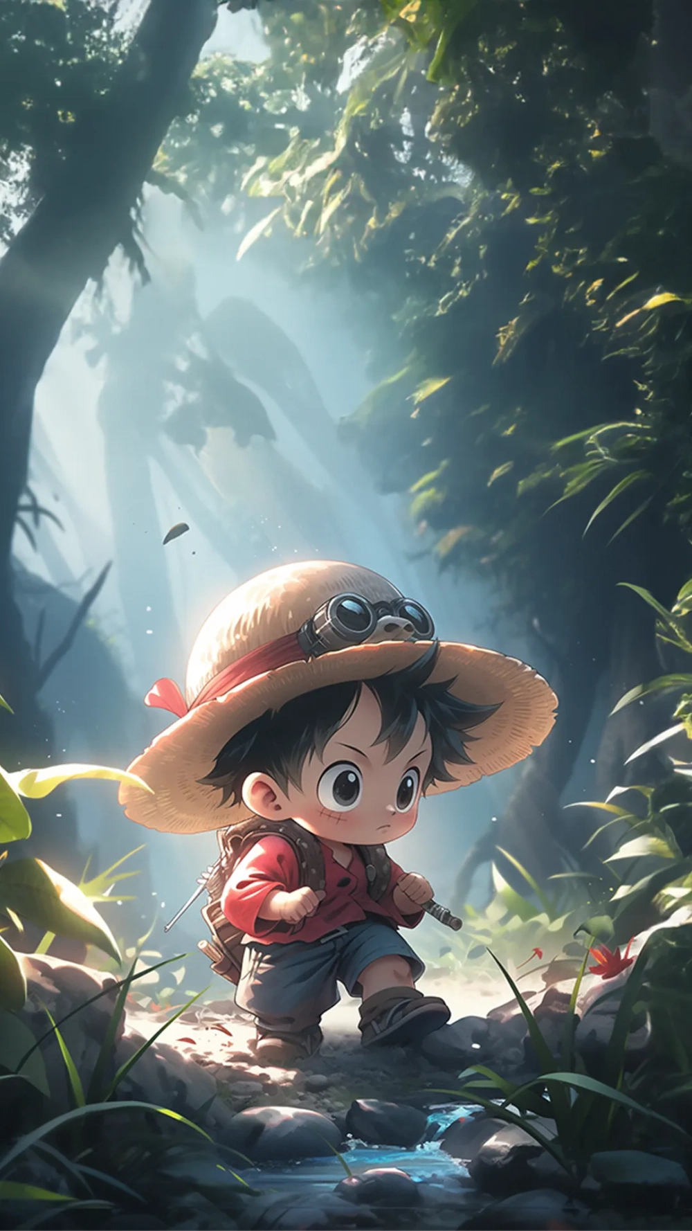Cập nhật hình nền Luffy 3D cho điện thoại ngay hôm nay