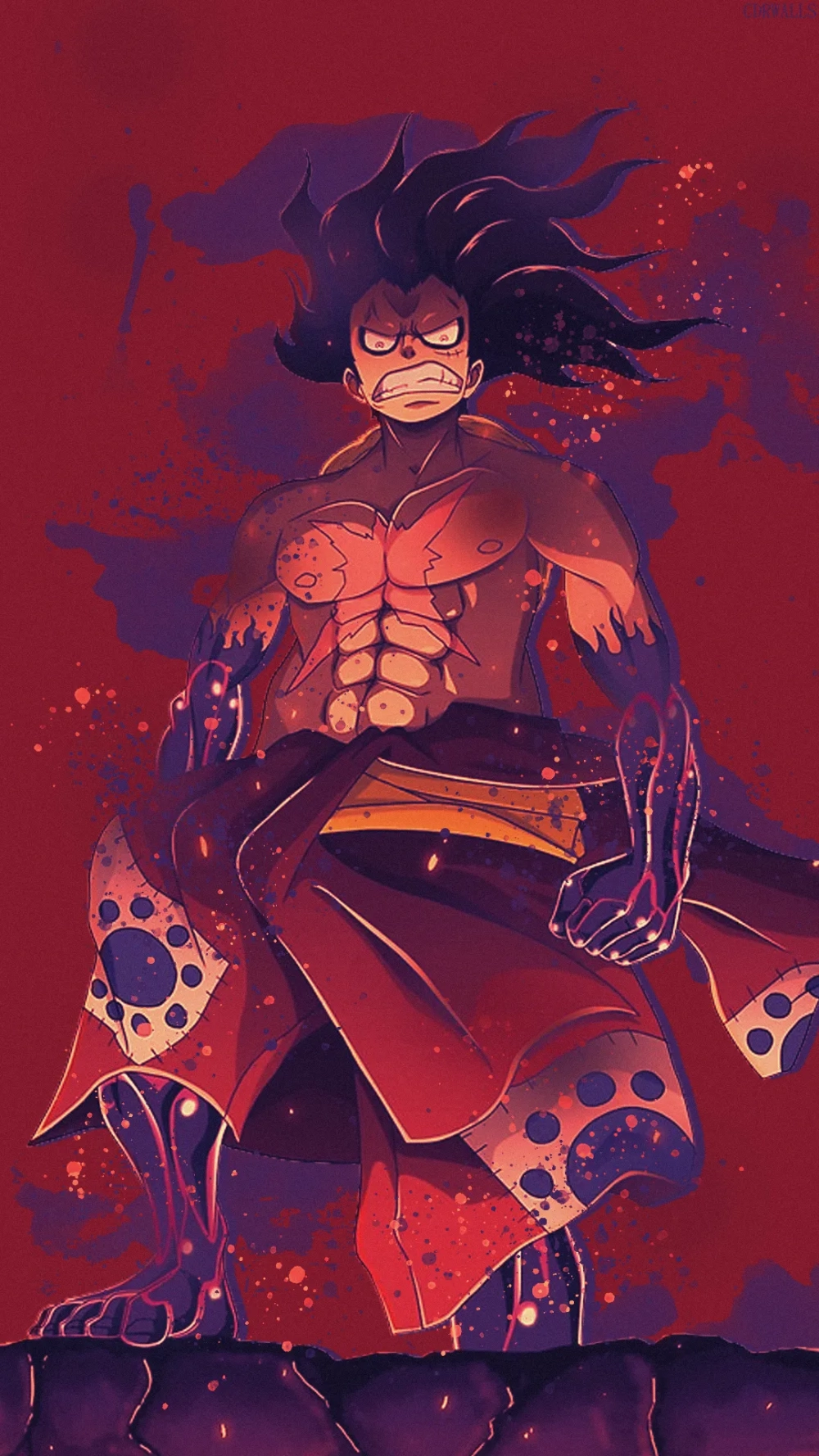 Hình nền Luffy Gear 5 sẽ làm bạn ngạc nhiên với độ đẹp mắt
