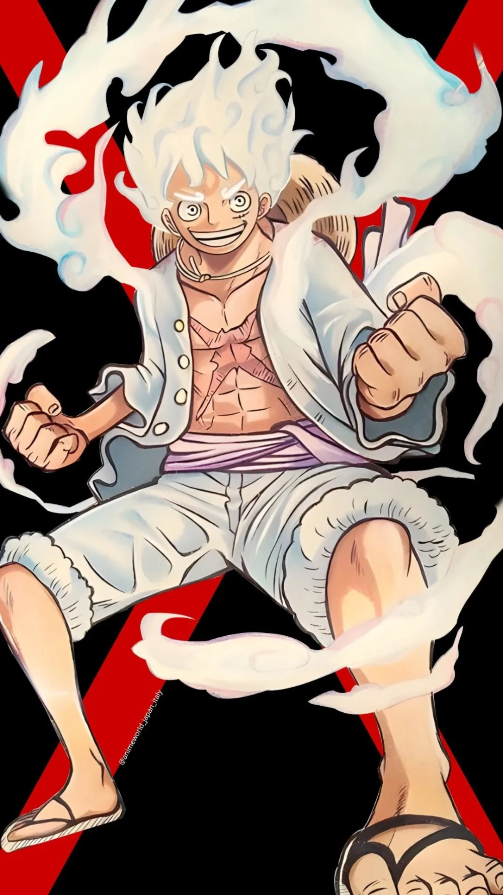 Khám phá Luffy Gear 5 hình nền đẹp mắt cho chiếc điện thoại của bạn
