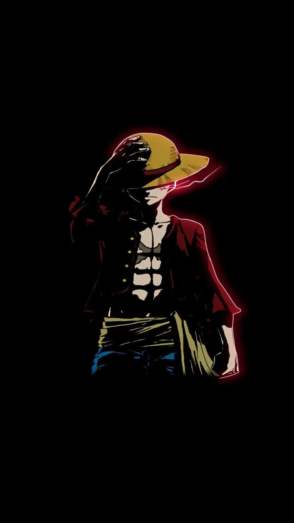 Đặt hình nền điện thoại Luffy để thể hiện cá tính mạnh mẽ