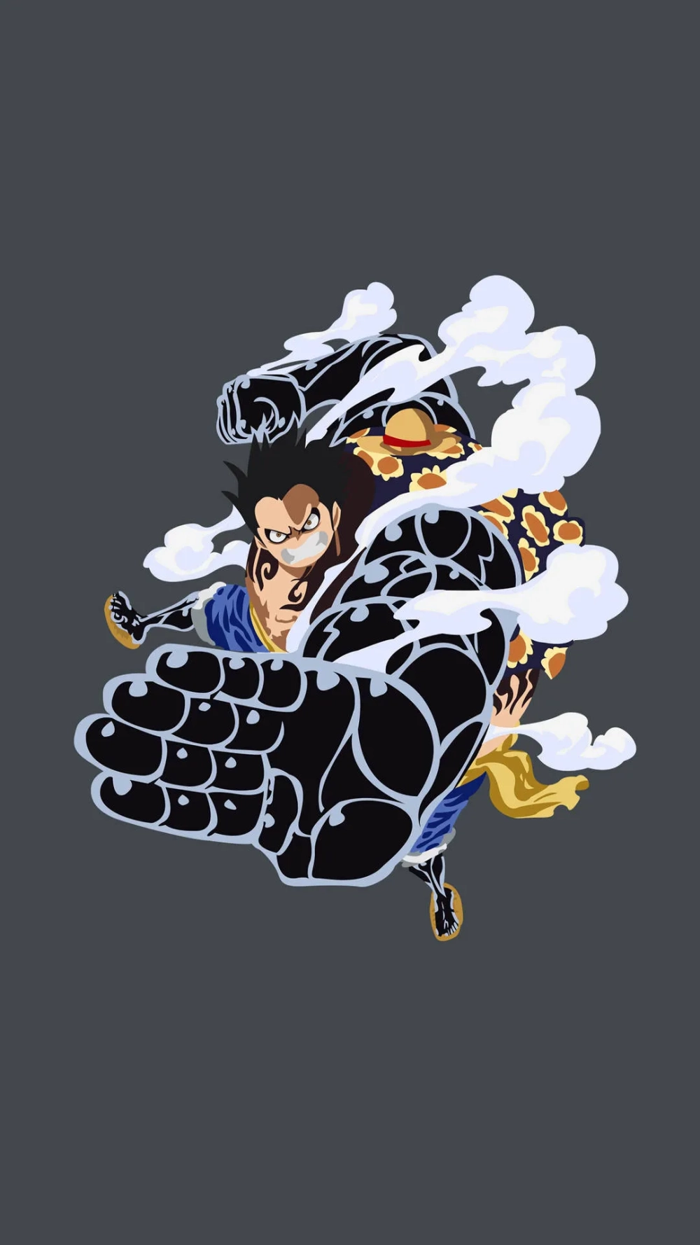 Cập nhật hình nền điện thoại Luffy Gear 4 siêu đẹp