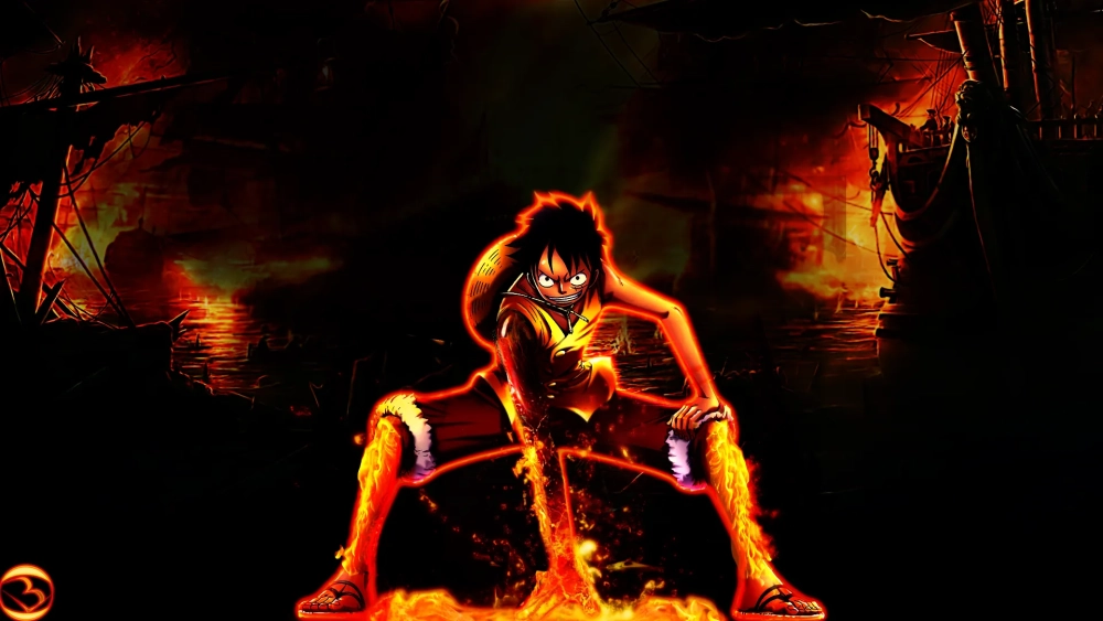 Tạo phong cách độc đáo với hình nền Luffy mũ rơm