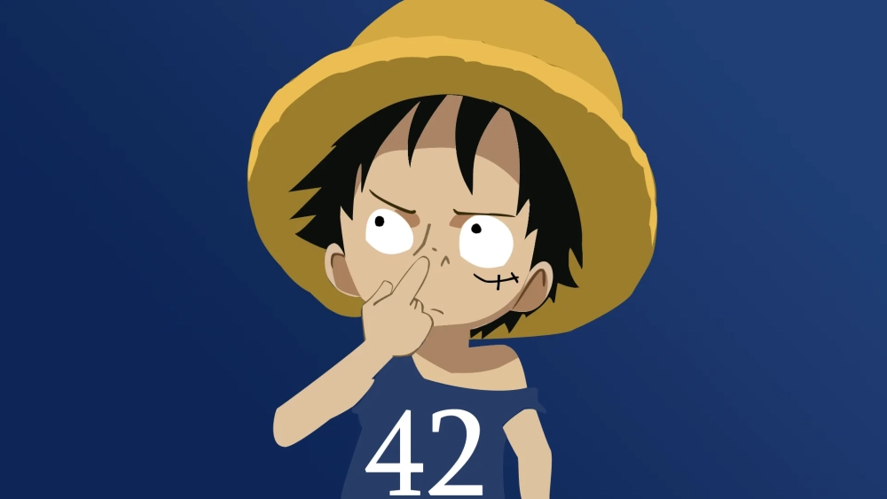 Hình nền Luffy ngầu cho những ai yêu thích sự mạnh mẽ
