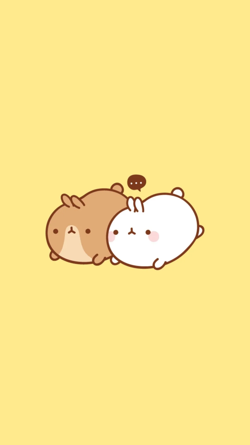 Hình nền đẹp cute màu vàng mang lại một không gian dễ chịu và vui vẻ