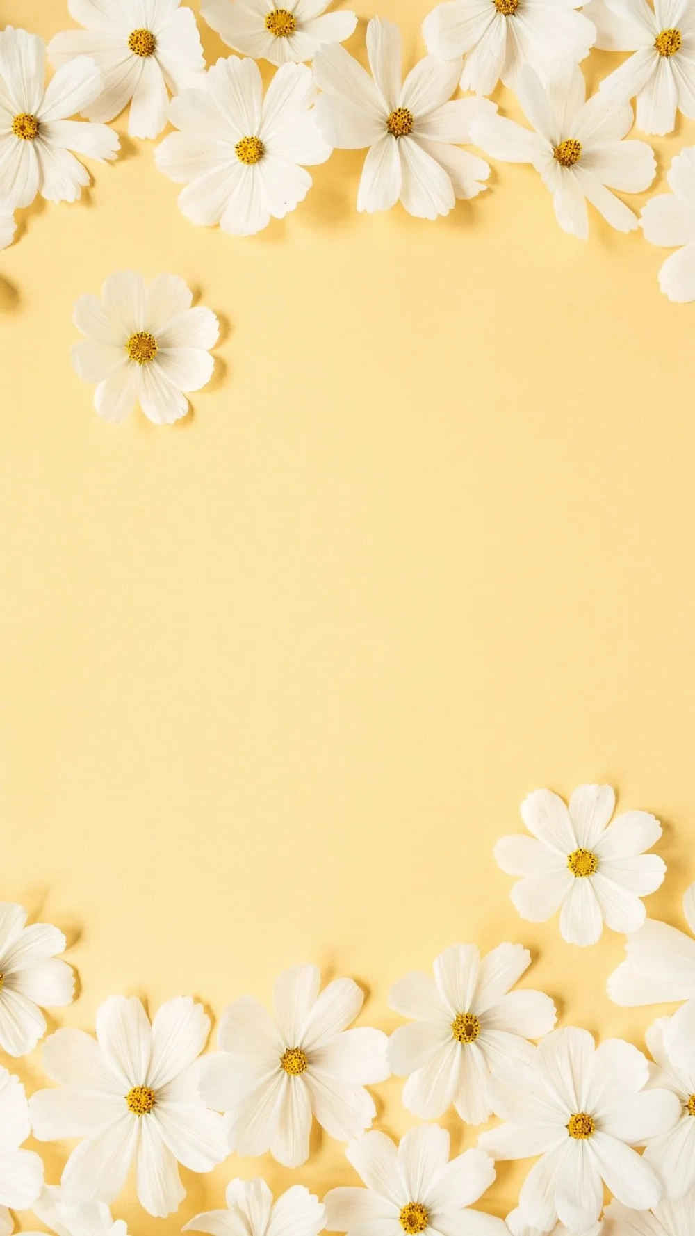 Hình nền màu vàng pastel giúp bạn thêm phần yêu thích không gian sáng tạo trên điện thoại