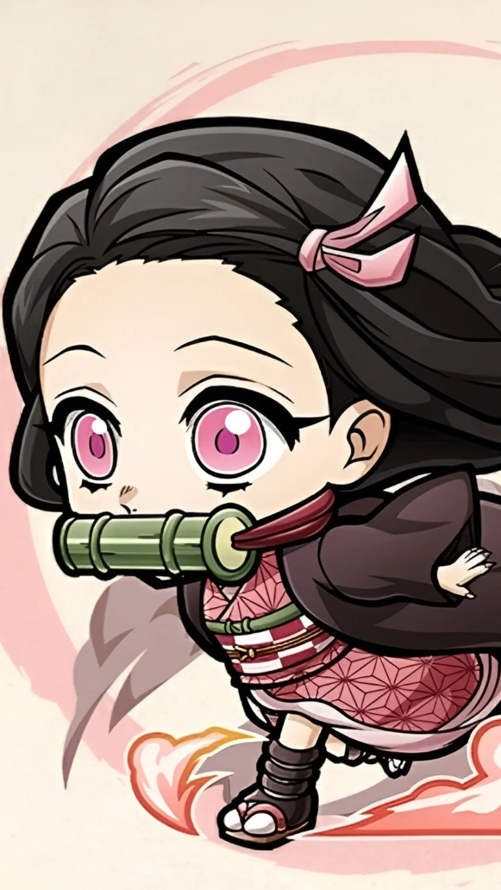 Sưu tầm ngay hình nền Nezuko chibi dễ thương xuất sắc