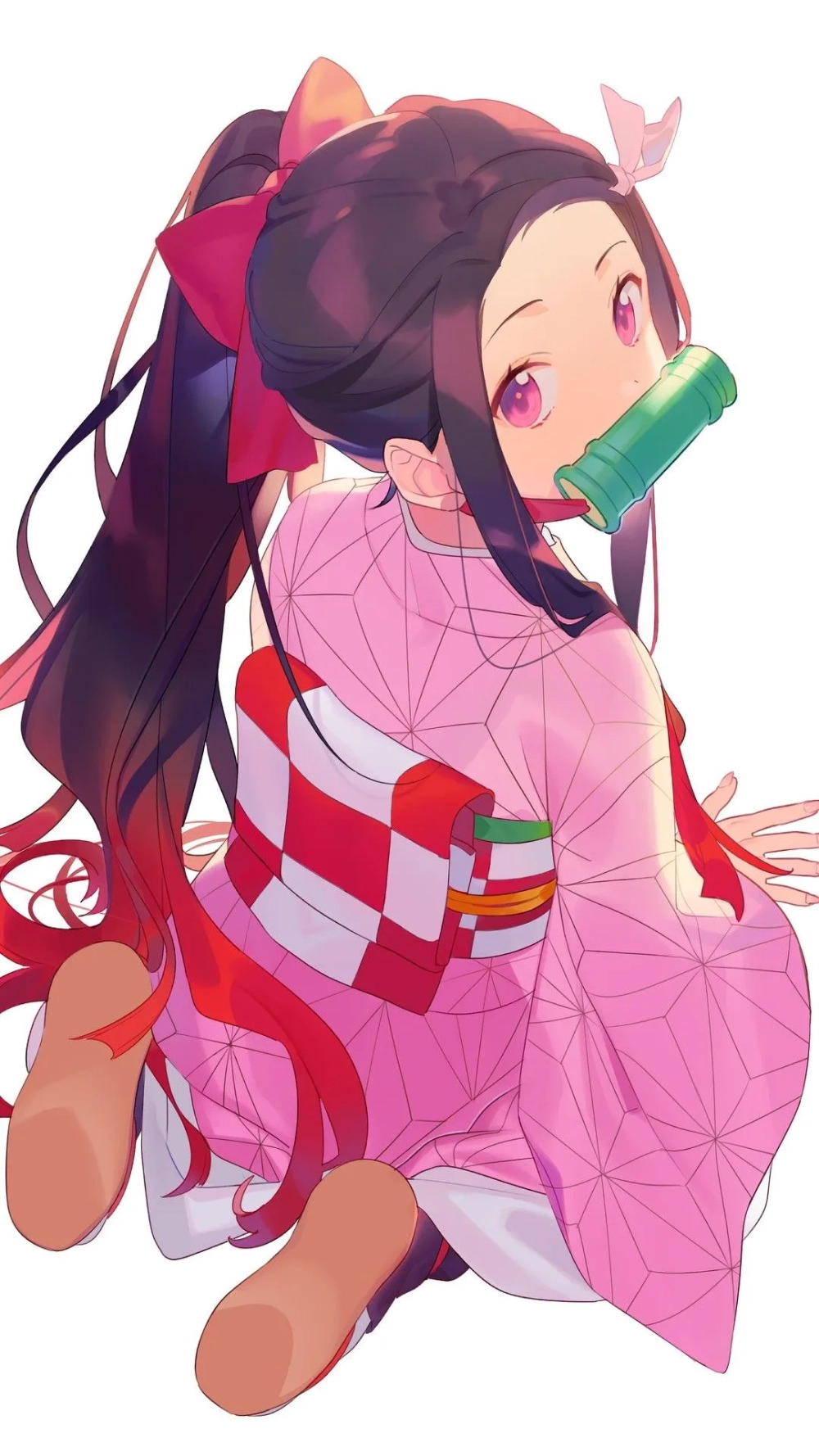 Tải nhanh hình ảnh Nezuko cute miễn phí cực yêu