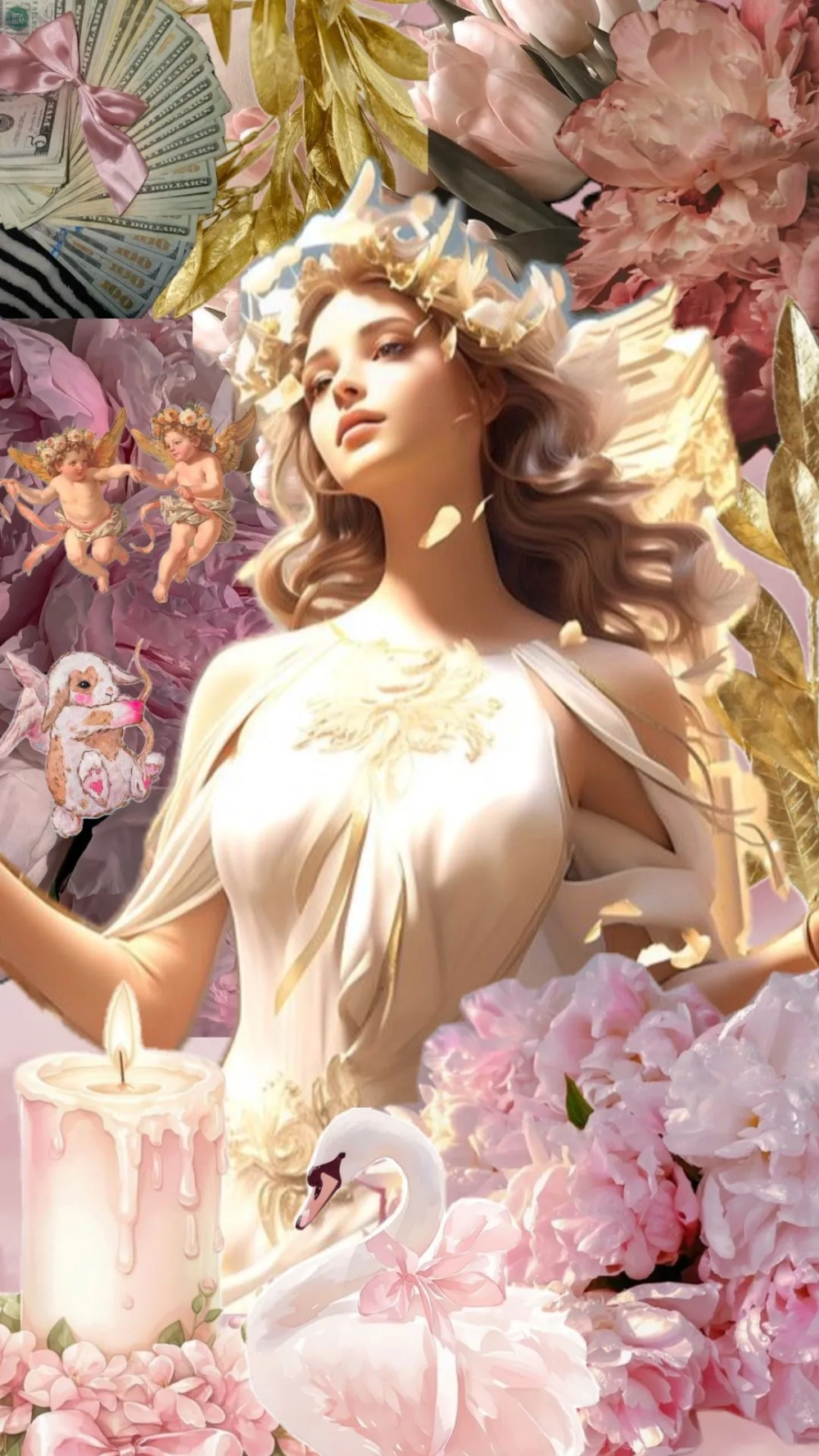 Thổi hồn tình yêu vào máy với hình nền nữ thần tình yêu Aphrodite
