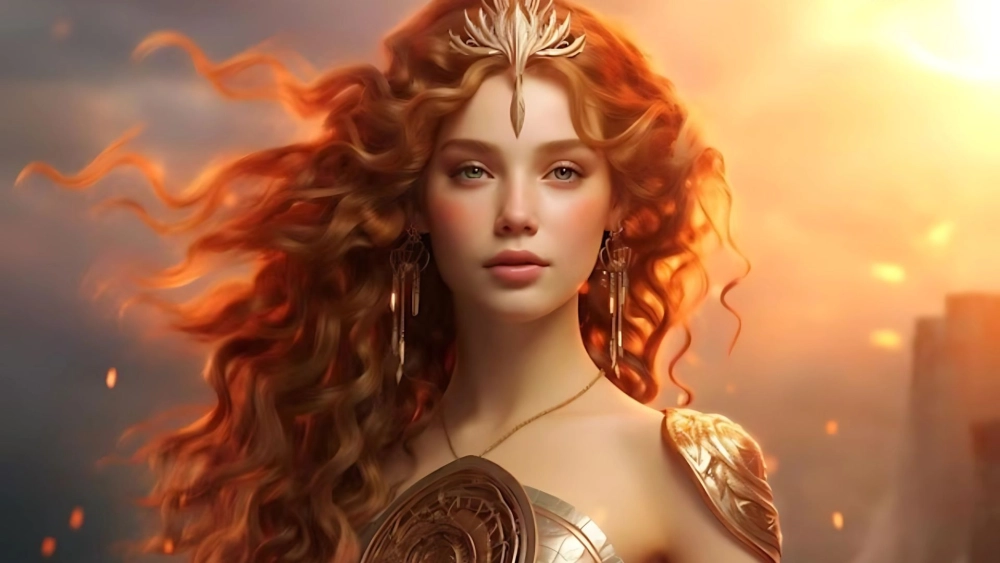 Vẻ đẹp thần thoại chạm đỉnh với hình nền nữ thần Aphrodite 4k