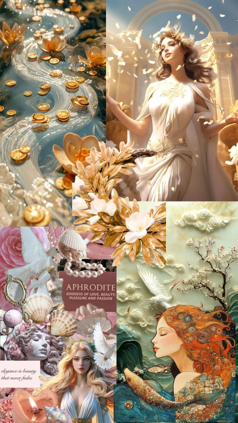 Đậm chất thần thoại và ấn tượng qua hình ảnh thần Aphrodite