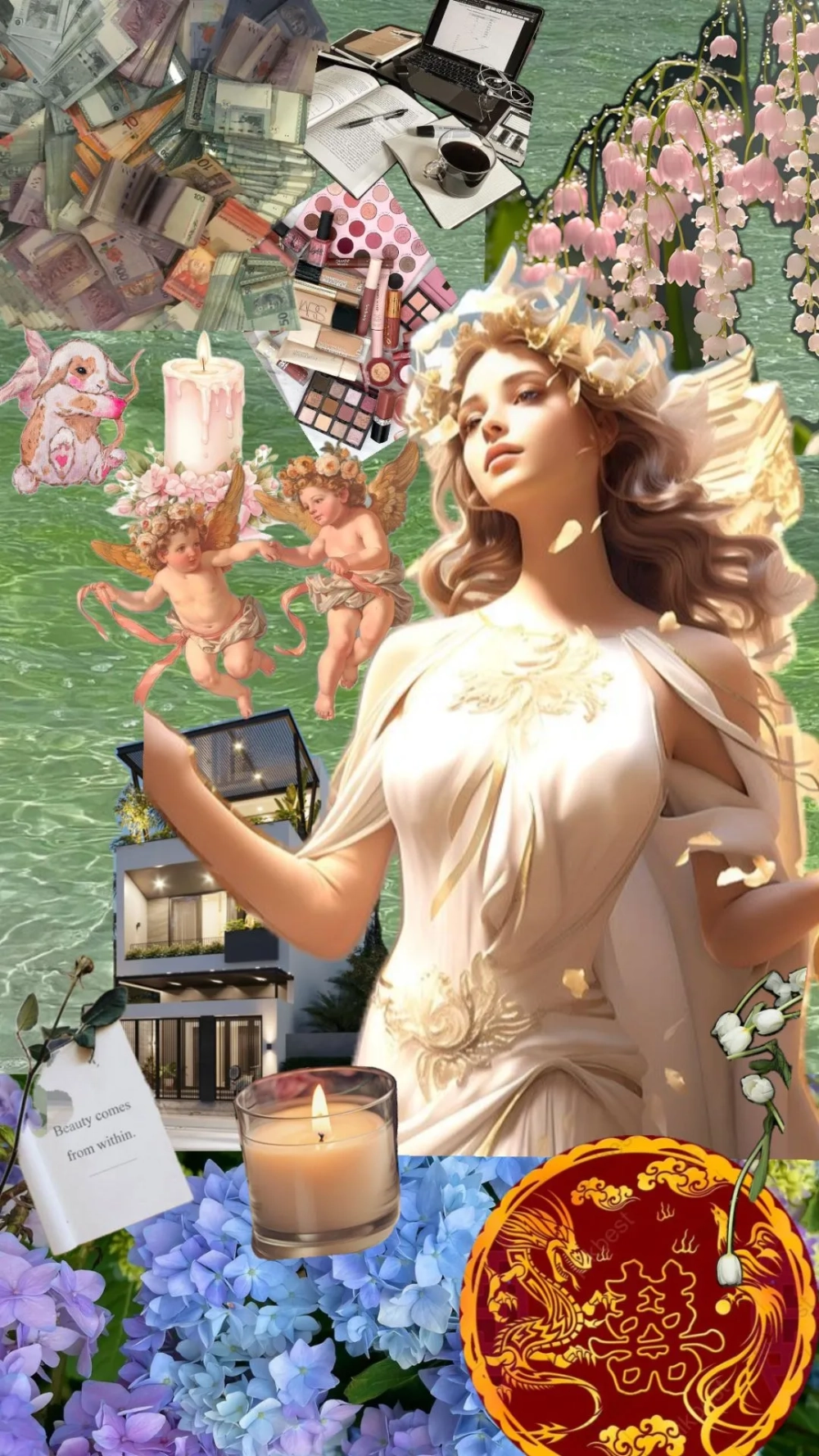 Mang cảm xúc tình yêu vào màn hình với ảnh thần tình yêu Aphrodite