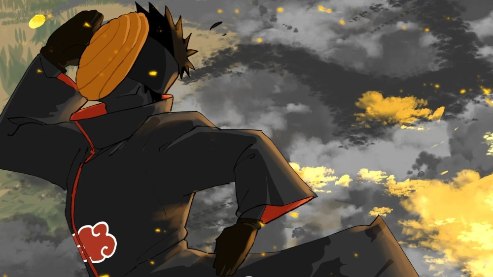 Hình ảnh Obito buồn lắng đọng tình cảm